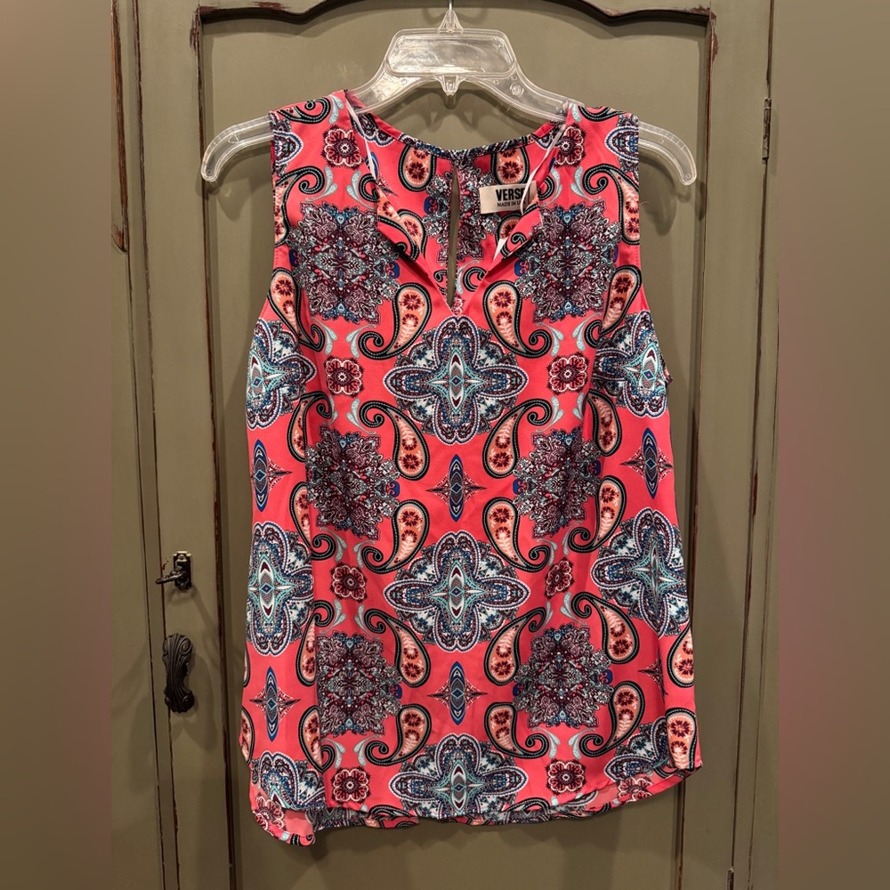Verse Jory split neck top
